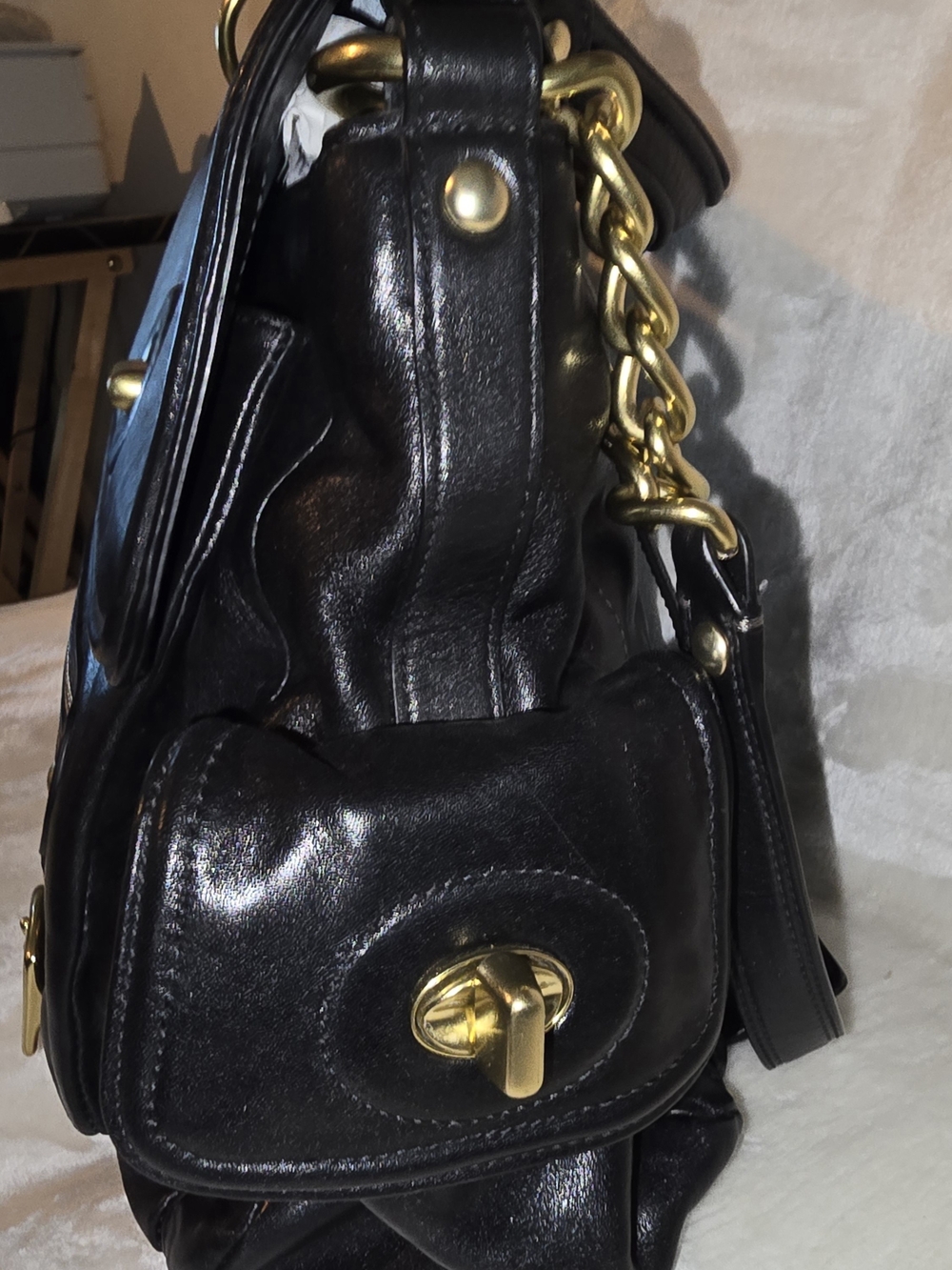 Rare EUC Coach Sydney Satchel (Style #14614) - Picture 3 of 8
